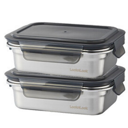 락앤락 스텐 하드 밀폐용기 600ml (LST503) (2개)
