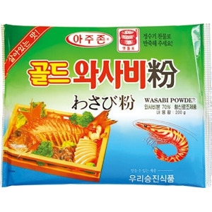 우리승진식품 아주존 골드와사비분 200g 40개_이미지
