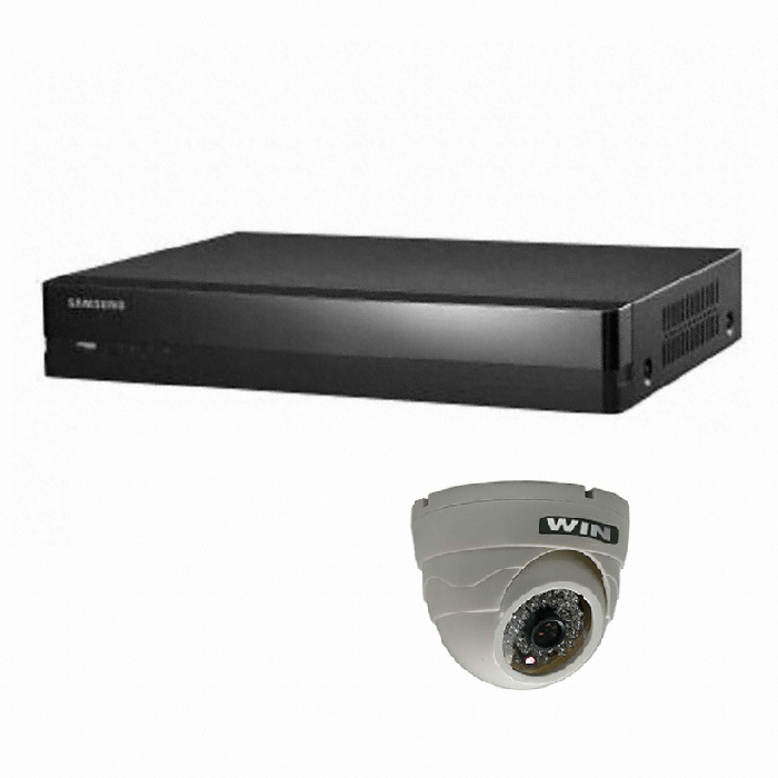한화비전 SRD-445 + WIN-36HDIR 패키지 (카메라 1개+녹화기)