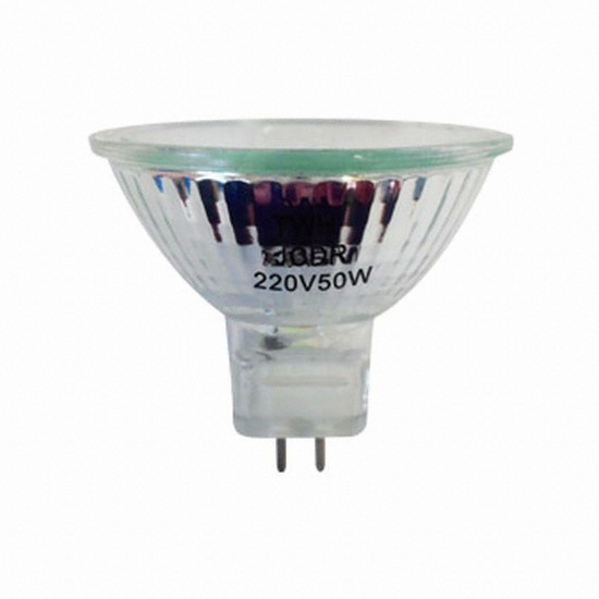 태우할로겐 MR16 220V 할로겐전구 전구색 50W_이미지