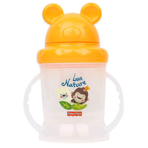 피셔프라이스 베어 빨대컵 250ml