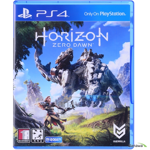 게릴라 게임즈 호라이즌 제로 던 한글판 (PS4, 패키지디스크)