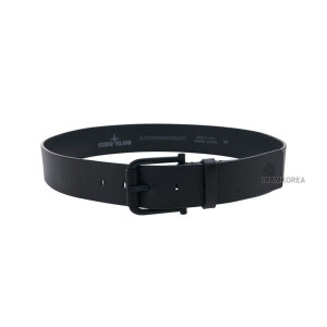 스톤아일랜드 FW25 여성 텀블드 레더 벨트 K2S159300002 S0072 V0029