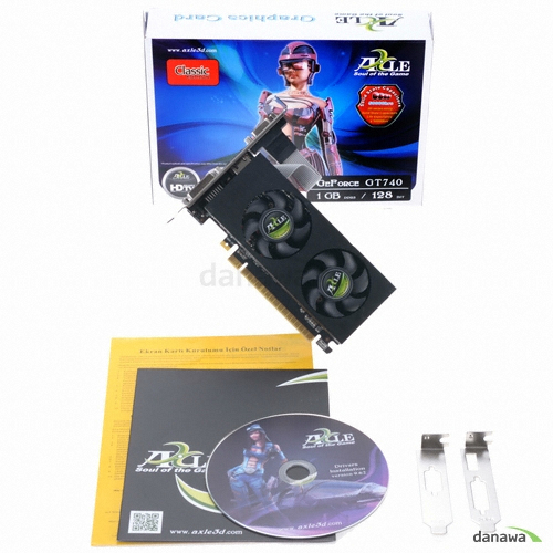 액슬 지포스 GT740 D3 1GB LP_이미지
