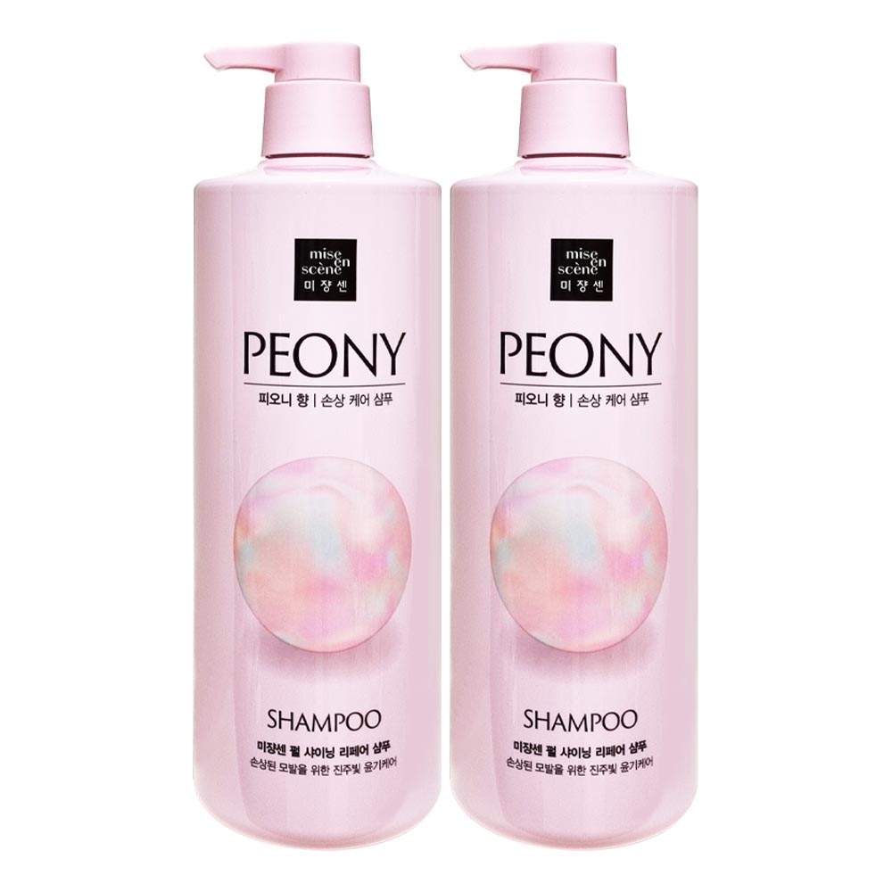 미쟝센 펄 샤이닝 리페어 샴푸 피오니향 1000ml (2개)_이미지