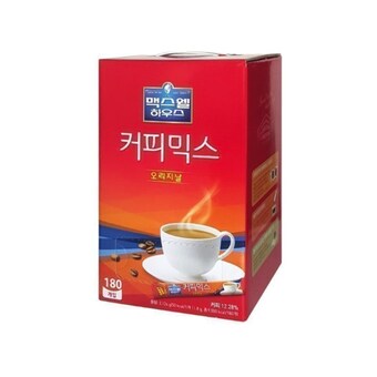 동서식품 맥스웰하우스 커피믹스 오리지날 스틱 180개입