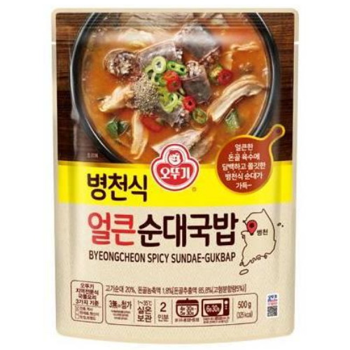 오뚜기 병천식 얼큰 순대국밥 500g이미지입니다. 누르면 해당 게시물로 새창이동합니다.