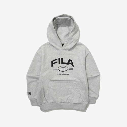 FILA KIDS FK2POG1102X DGN 아동 에센셜 기본 후드 맨투맨 티셔츠