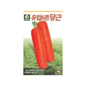 다농 모두다 채소씨 유럽6촌당근씨앗 4g