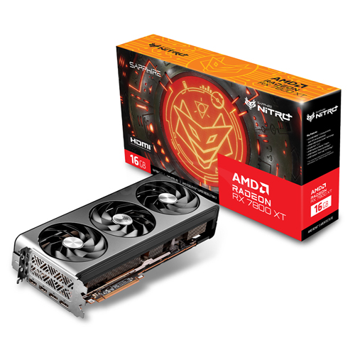 SAPPHIRE 라데온 RX 7800 XT NITRO+ OC D6 16GB_이미지