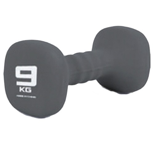 코리아스포츠 아이워너 네오프렌 사각 아령 (9kg, 1개)_이미지
