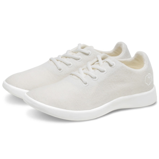 우주텍 르무통 클래식 발 편한 메리노 울 운동화 (화이트)