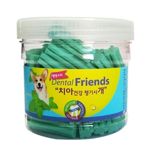 댕댕스타 덴탈프랜즈 애견껌 300g