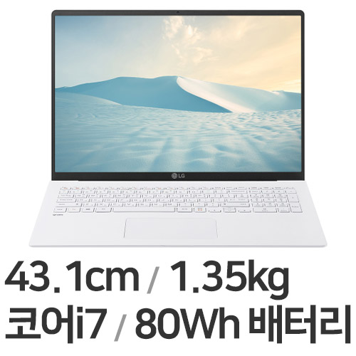LG전자 2021 그램17 17ZD95N-GX76K (SSD 256GB)_이미지