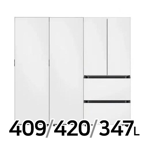 삼성전자 비스포크 키친핏 에센셜 RR40C7805AP + RK70F42M2A + RZ34C7905AP (화이트)