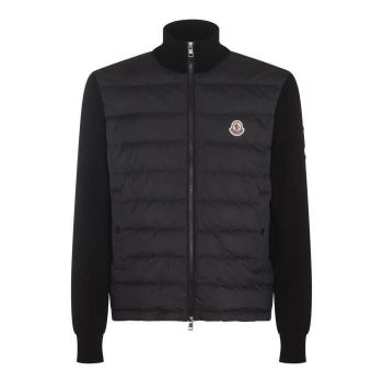 몽클레르 패디드 와펜 집업 가디건 블랙 L10919B00020M1115 150775874