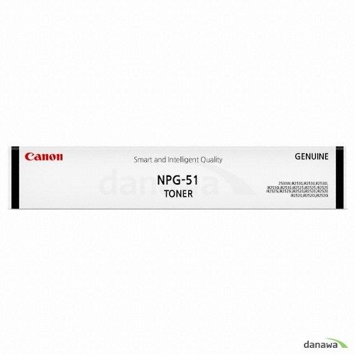Canon 정품 NPG-51BK 검정