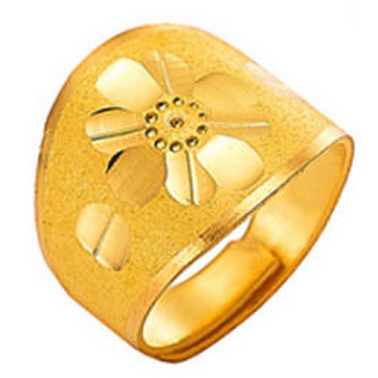 한국표준금거래소 24K 순금 조각 돌반지 3.75g (1개)