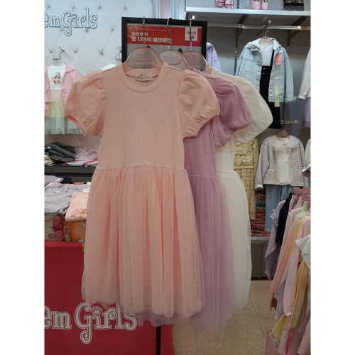 로엠걸즈 시크릿쥬쥬골지반팔샤원피스RGOM2241E