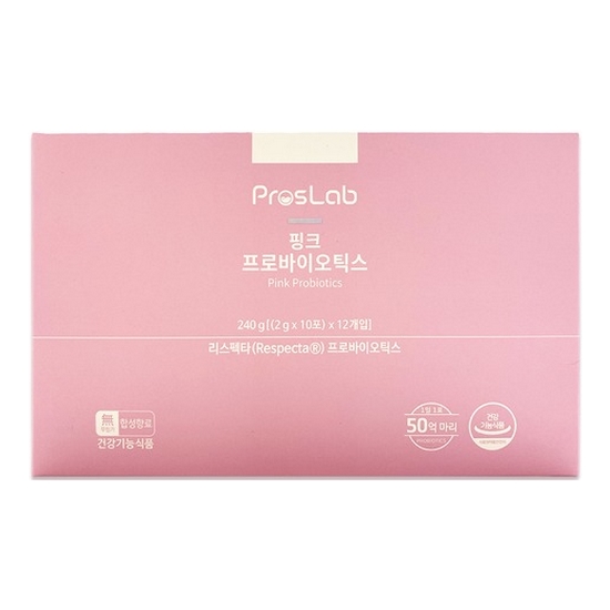프로스랩  핑크 프로바이오틱스 30포 5개입 세트 (1개)