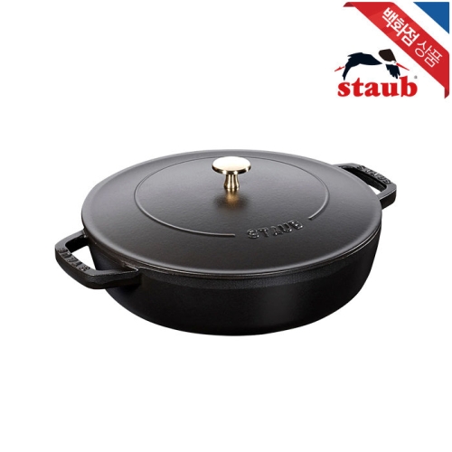 스타우브 시스테라 전골냄비 블랙(ST2612623) (26cm)_이미지