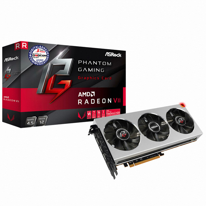ASRock Phantom Gaming X 라데온 VII HBM2 16GB 디앤디컴