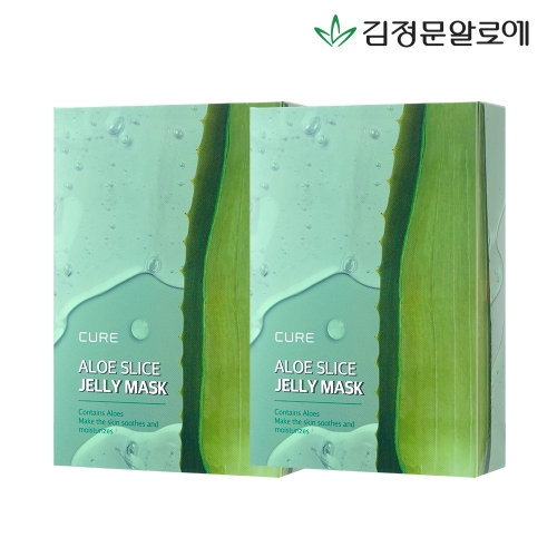 김정문알로에 큐어 알로에 젤리 마스크팩 시즌4 (20매)