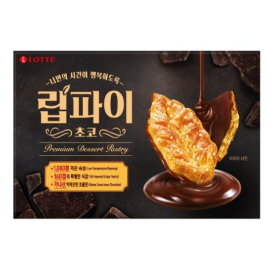 롯데웰푸드 립파이 초코 12개입 132g (2개)