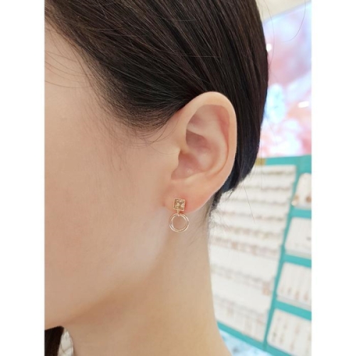 볼라레 세이브존01 선물하기 오스트리아 스톤 스퀘어 드롭 귀걸이 LE673 15998798