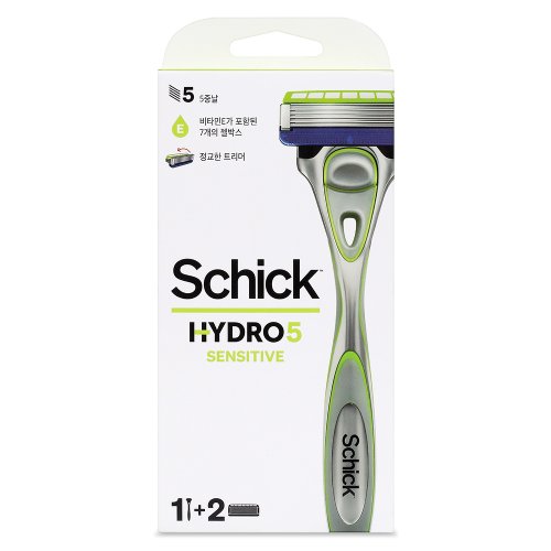 쉬크 하이드로5 베이직 센서티브 + 면도날