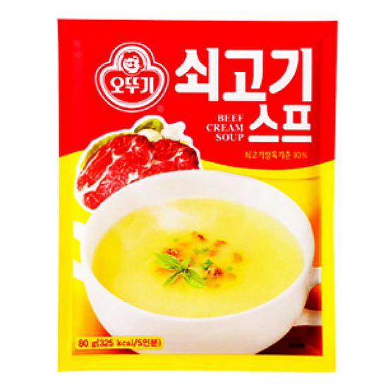 오뚜기 쇠고기스프 80g이미지입니다. 누르면 해당 게시물로 새창이동합니다.