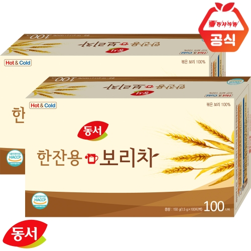 다농원 우리 보리차 100티백 [2개]