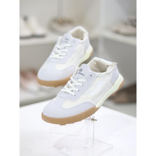 바이로쏘 와폰 세이브존03 스웨이드 콤비 레이스업 2.0cm 데일리 스니커즈 BY 23S10911AE3W