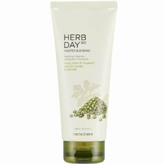더페이스샵 허브데이 365 마스터 블렌딩 녹두 클렌징폼 170ml (1개)_이미지