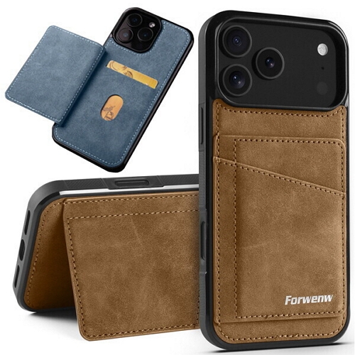 수나르 아이폰13 프로 맥스 모던 가죽 카드수납 포켓 케이스