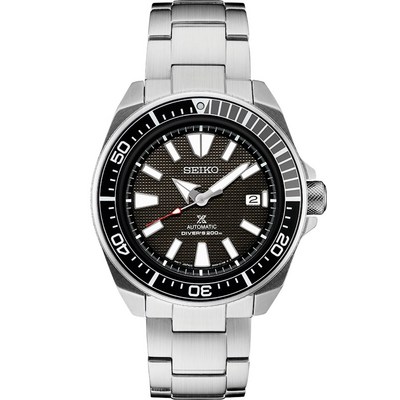 세이코 Prospex Samurai Mens Divers Black Dial SRPF03_이미지