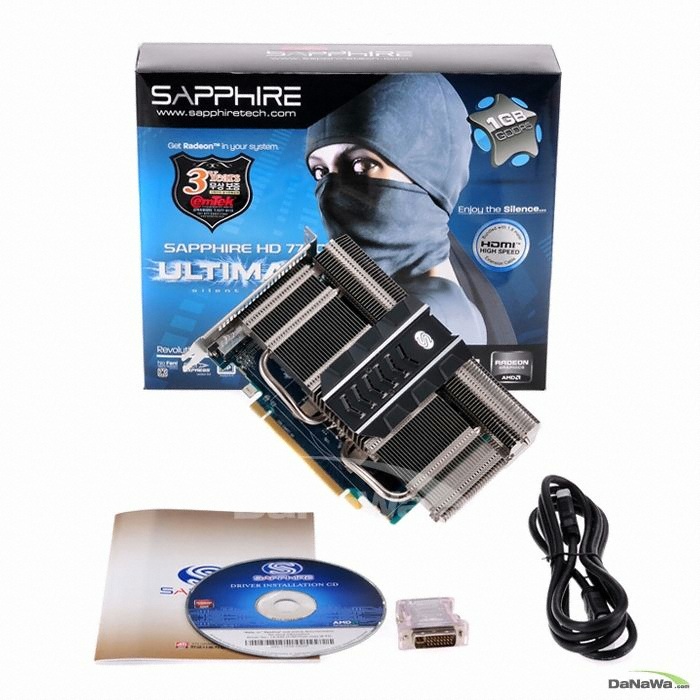 SAPPHIRE 라데온 HD 7750 ULTIMATE D5 1GB_이미지