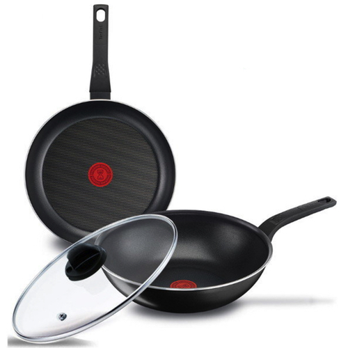 테팔  심플리클린 프라이팬 3종 (팬30+웍28+뚜껑28)