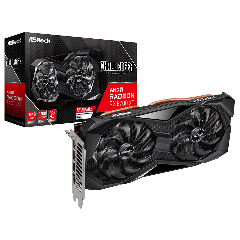 ASRock 라데온 RX 6700 XT CHALLENGER D D6 12GB 에즈윈_이미지