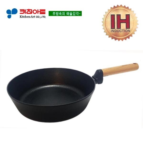 키친아트 소렐 인덕션 주물 궁중팬 (28cm)_이미지