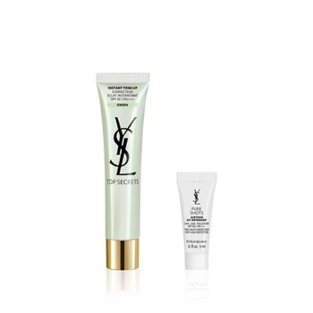 입생로랑 탑 시크릿 톤업 UV 40ml (+퓨어샷 UV 디펜더 3ml) (기획세트)