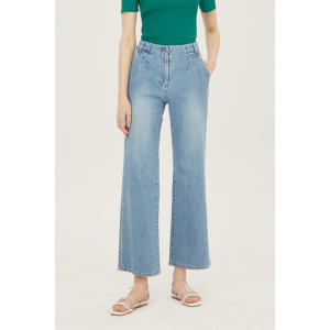 시슬리 밴딩 슬림 와이드 바지 SADPC3331