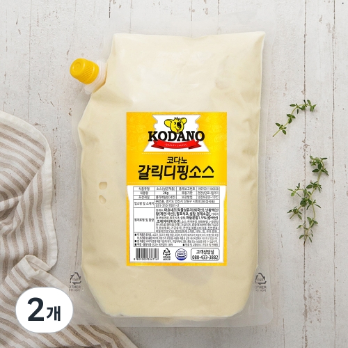 갈릭디핑 소스 2kg 2개
