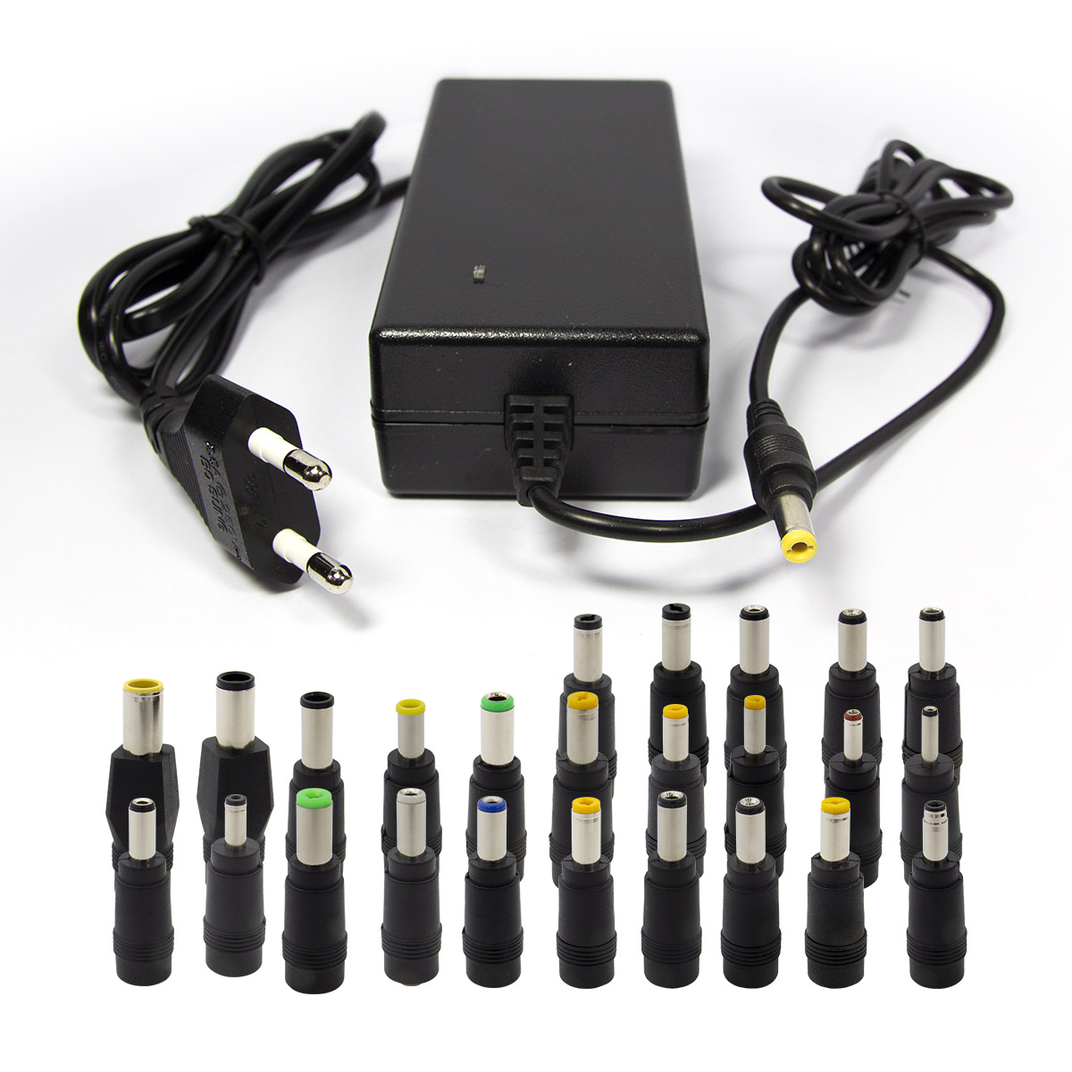 탑라인에이치디 솔탑 국산 12V 3.5A 케이블 일체형 모니터 어댑터 (SOLTOP-1767 / 25종 젠더)