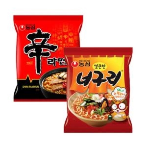신라면15개+얼큰한너구리15개