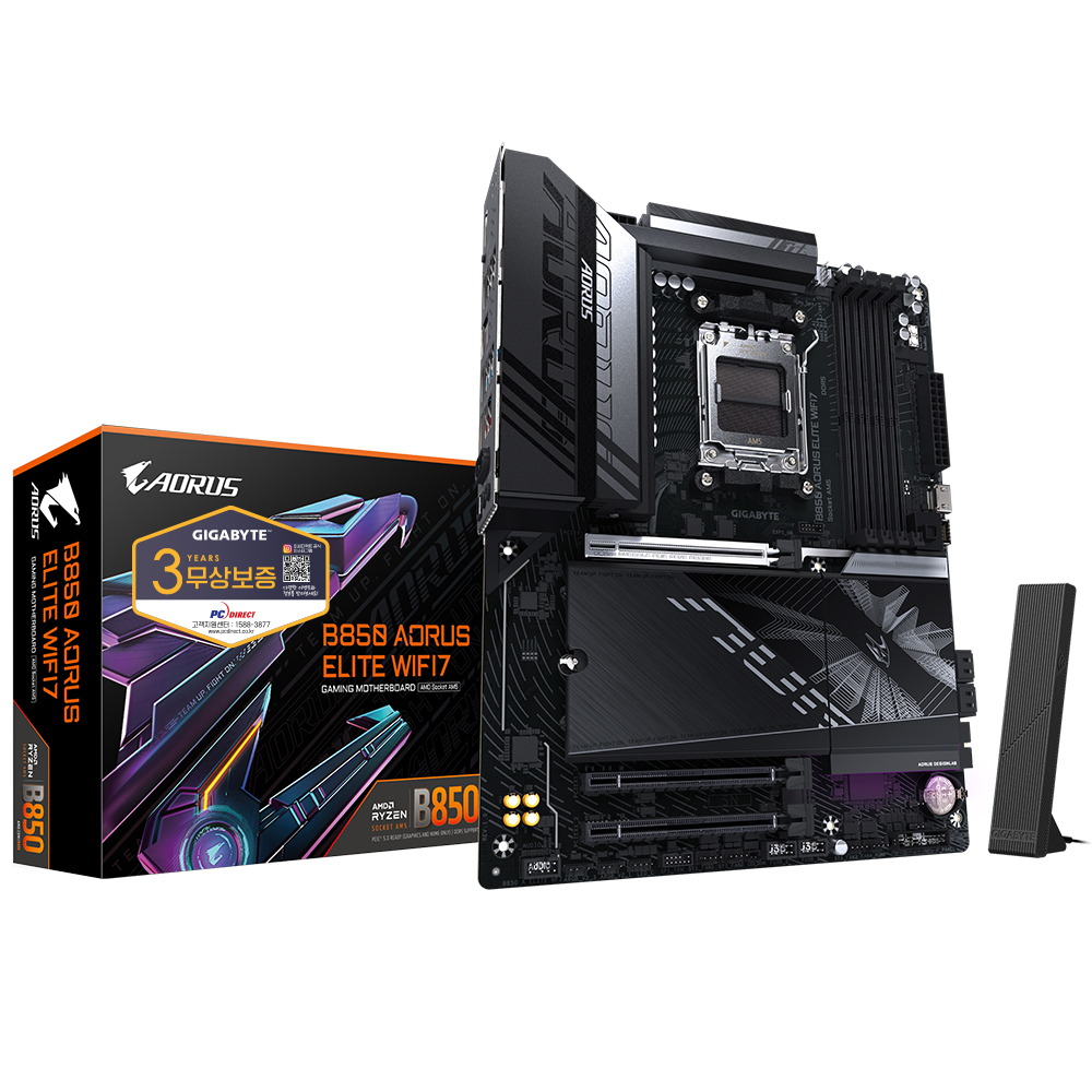 GIGABYTE B850 AORUS ELITE WIFI7 피씨디렉트_이미지