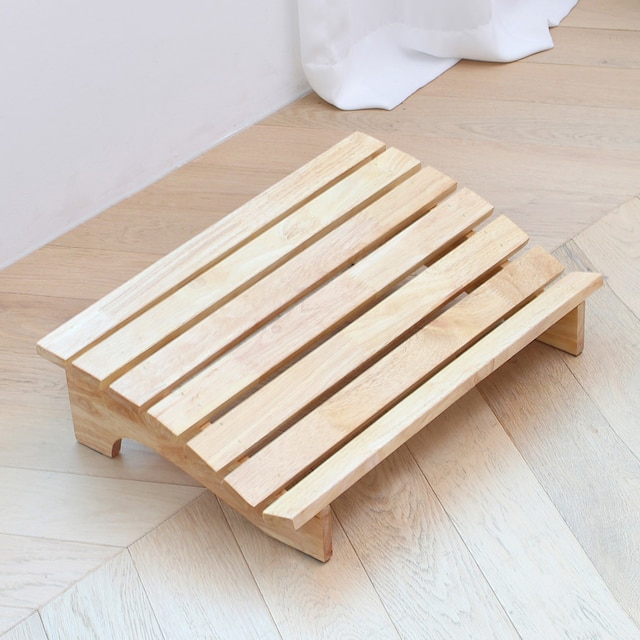 에코상사 고무나무 원목 와이드 발받침대이미지입니다. 누르면 해당 게시물로 새창이동합니다.