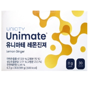 유니시티 유니마테 레몬진저 6.3gx30입 -아네마음 레몬진저