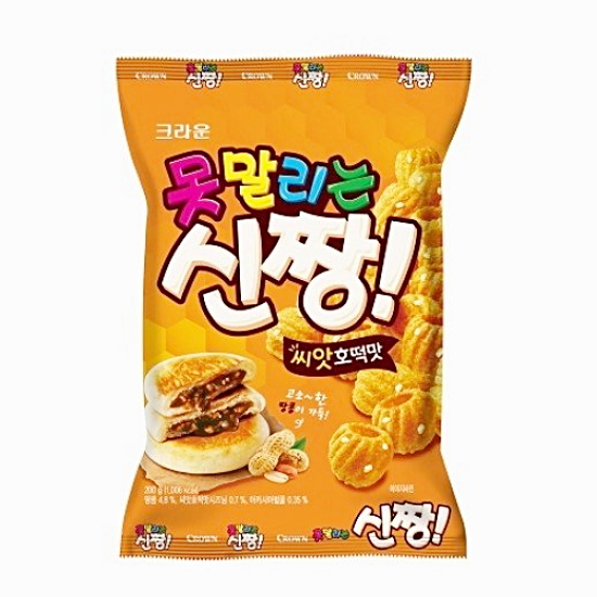 크라운제과 못말리는 신짱 씨앗호떡맛 200g (1개)