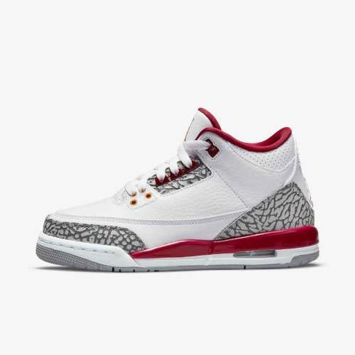 에트로 GS 조던 3 레트로 카디널 레드 GS Jordan 3 R Cardinal Red 398614-126_이미지